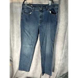 NWT Repreve Buffalo David Bitton Jackson Straight Stretch Jeans Black 40 x 32